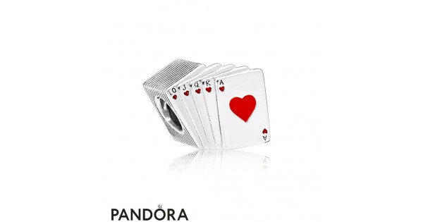 Pandora playing cards on sale charm