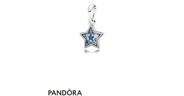 Authentic PANDORA Charm Bright Star Pendant 396376NSBMX C16 for sale online  | eBay